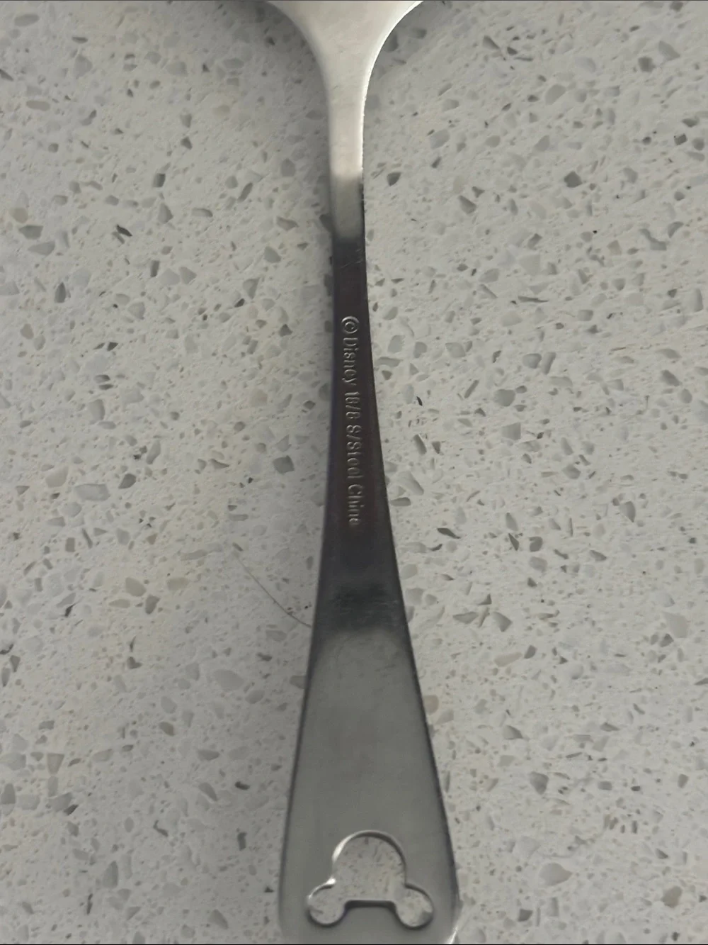 Vintage Disney Mickey Mouse Stainless Steel Serving Spoon